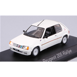 PEUGEOT 205 RALLYE 1988 WHITE 1:43 Norev Auto Stradali Modellino