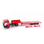 DAF 2800 TRUCK MAMMOET (NL) LOW BOY TRAILER 1978 1:43 Ixo Model Camion Modellino