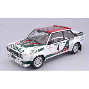 FIAT 131 ABARTH N.4 WINNER RALLY PORTUGAL 1978 ALEN-KIVIMAKI 1:18 Ixo Model Auto Rally Modellino