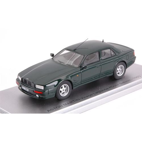 ASTON MARTIN LAGONDA VIRAGE 4-DOOR SALOON 1993 GREEN 1:43 Kess Model Auto Stradali Modellino