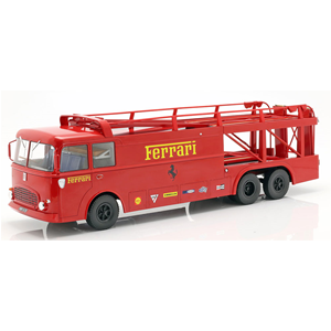 FIAT BARTOLETTI 306/2 TRANSPORTER FERRARI 512 LE MANS 1970 1:18 Norev Camion Modellino