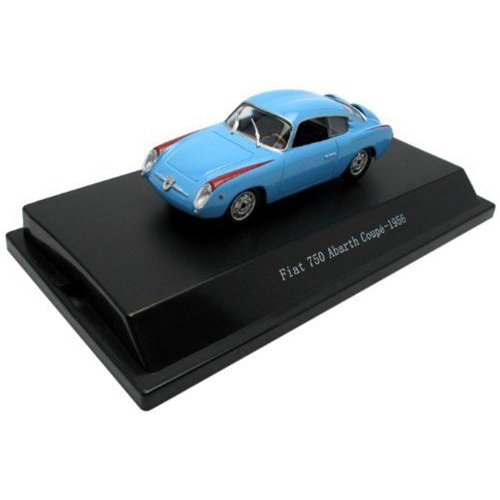 FIAT 750 ABARTH COUPE' 1956 AZURE 1:43 Starline Auto Stradali Modellino