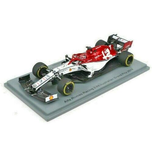 ALFA ROMEO C38 A.GIOVINAZZI 2019 N.99 TBC GP 1:43 Spark Model Formula 1 Modellino