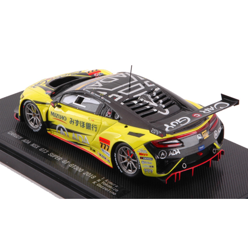 HONDA NSX GT3 N.777 SUPER GT300 2018 T.KIMURA-N.YOKOMIZO 1:43 Ebbro Auto Competizione Modellino
