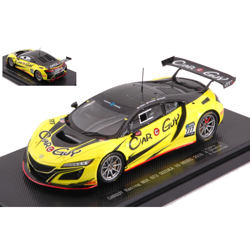 HONDA NSX GT3 N.777 10 H SUZUKA 2018 KIMURA-YOKOMIZO-COZZOLINO 1:43 Ebbro Auto Competizione Modellino