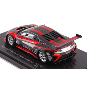 HONDA NSX GT3 N.34 10 H SUZUKA 2018 MICHIGAMI-OTSU-KOGURE 1:43 Ebbro Auto Competizione Modellino