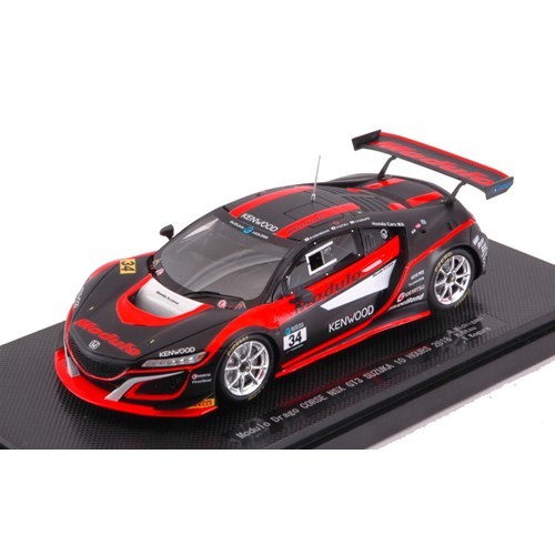 HONDA NSX GT3 N.34 10 H SUZUKA 2018 MICHIGAMI-OTSU-KOGURE 1:43 Ebbro Auto Competizione Modellino