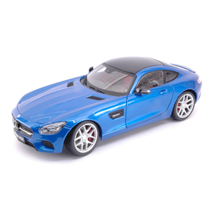 MERCEDES AMG GT 2014 BLUE 1:18 Maisto Auto Stradali Modellino
