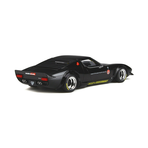LAMBORGHINI LB-WORKS MIURA 2008 BLACK 1:18   GT Spirit Auto Stradali Modellino