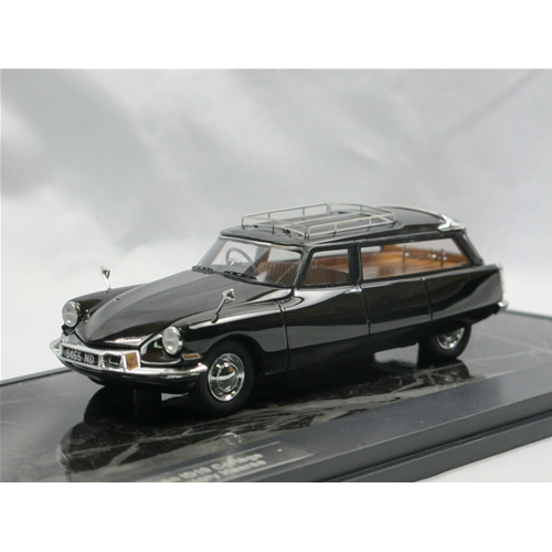 CITROEN ID19 CORTEGE SLOUGH FACTORY HEARSE 1962 BLACK 1:43 Matrix Scale Models Pompe Funebri Modellino