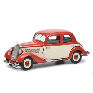 MERCEDES 170 V 1936 RED/WHITE 1:43 Schuco Auto d'Epoca Modellino