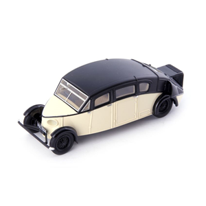 BURNEY R-100 STREAMLINE 1930 BLACK-IVORY 1:43 Autocult Auto d'Epoca Modellino