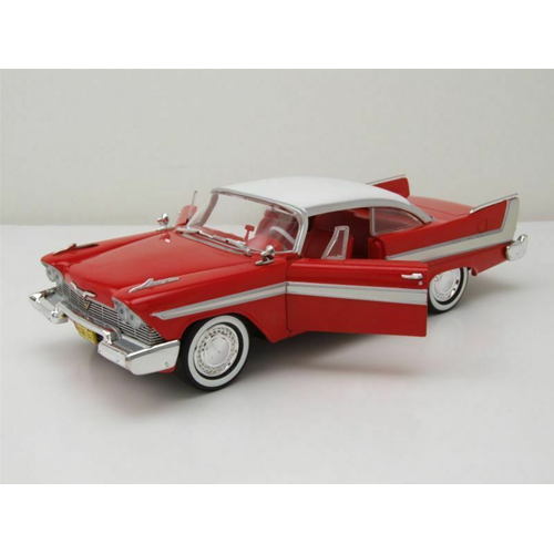 PLYMOUTH FURY 1958 CHRISTINE 1:24 Greenlight Movie Modellino