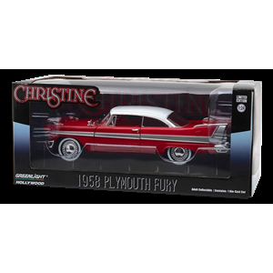PLYMOUTH FURY 1958 CHRISTINE 1:24 Greenlight Movie Modellino