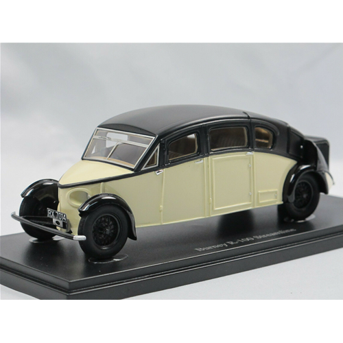 BURNEY R-100 STREAMLINE 1930 BLACK-IVORY 1:43 Autocult Auto d'Epoca Modellino