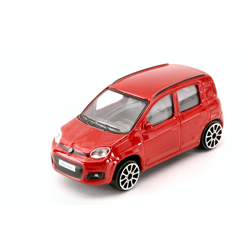 FIAT NUOVA PANDA 2012 RED 1:43 Burago Auto Stradali Modellino