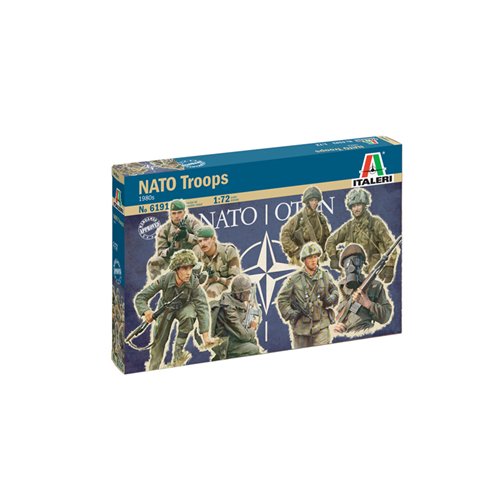 NATO TROOPS 1980s KIT 1:72 Italeri Kit Figure Militari Modellino