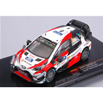 TOYOTA YARIS WRC N.8 WINNER FINLAND RALLY 2018 TANAK-JARVEOJA 1:43 Ixo Model Auto Rally Modellino
