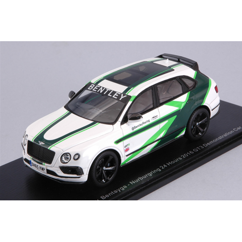 BENTLEY BENTAYGA GT3 LIVERY 2019 1:43 Spark Model Auto Stradali Modellino