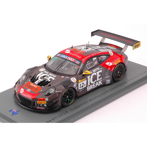 PORSCHE 911 GT3 R N.12 12 H BATHURST 2019 C.JONES-ESTRE-EVANS 1:43 Spark Model Auto Competizione Modellino