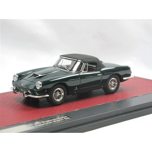 FERRARI 400 SUPERAMERICA PININFARINA 1959 CABRIOLET CLOSED GREEN 1:43 Matrix Scale Models Auto Stradali Modellino
