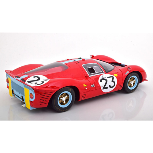 FERRARI 412 P N.23 LE MANS 1967 R.ATTWOOD-P.COURAGE 1:12 CMR Classic Model Replicars Auto Competizione Modellino