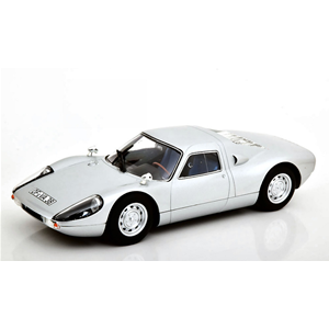 PORSCHE 904 GTS 1964 SILVER 1:18 Norev Auto Stradali Modellino
