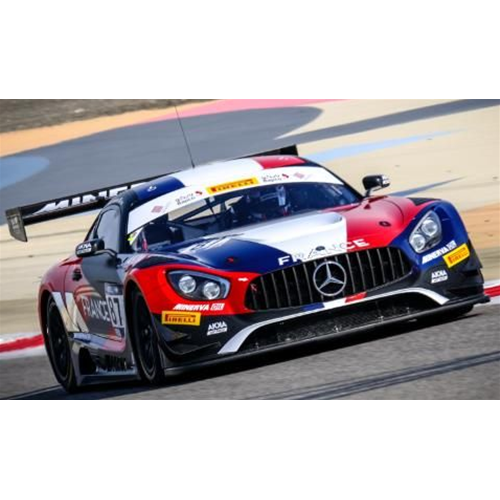 MERCEDES GT3 N.87 FIA GT CUP BAHRAIN 2018 BEAUBELIQUE-PLA 1:43 Spark Model Auto Competizione Modellino