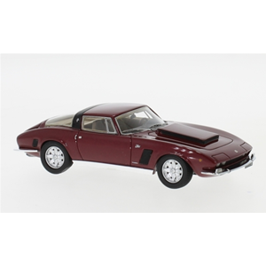 ISO GRIFO 7 LITRI MK2 1972 METALLIC DARK RED 1:43 Neo Scale Models Auto Stradali Modellino