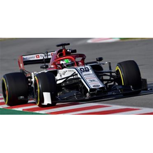 ALFA ROMEO F1 C38 A.GIOVINAZZI 2019 N.99 TBC GP 1:18 Spark Model Formula 1 Modellino