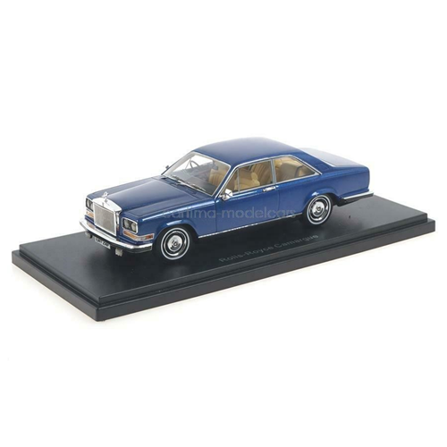 ROLLS ROYCE CAMARGUE 1975 METALLIC BLUE 1:43 Neo Scale Models Auto Stradali Modellino