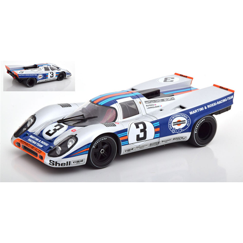 PORSCHE 917 K N.3 WINNER 12 H SEBRING 1971 V.ELFORD-G.LARROUSSE 1:18 CMR Classic Model Replicars Auto Competizione Modellino