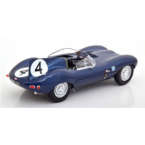 JAGUAR TYPE D N.4 WINNER LE MANS 1956 R.FLOCKHART-N.SANDERSON 1:18 CMR Classic Model Replicars Auto Competizione Modellino