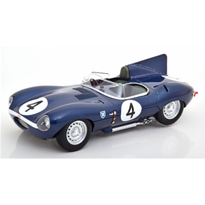 JAGUAR TYPE D N.4 WINNER LE MANS 1956 R.FLOCKHART-N.SANDERSON 1:18 CMR Classic Model Replicars Auto Competizione Modellino