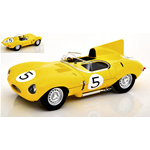 JAGUAR TYPE D N.5 4th LE MANS 1956 J.SWATERS-F.ROUSSELLE 1:18 CMR Classic Model Replicars Auto Competizione Modellino