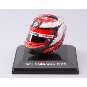 CASCO KIMI RAIKKONEN 2019 ALFA ROMEO F1 1:8 Spark Model Caschi Modellino