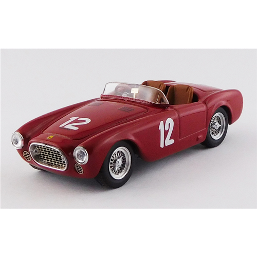 FERRARI 225 S N.12 WINNER CIRCUITO DI SENIGALLIA 1952 P.MARZOTTO 1:43 Art Model Auto Competizione Modellino