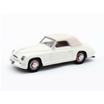 ALFA ROMEO 6C 2500 GHIA CONVERTIBLE 1947 CLOSED WHITE 1:43 Matrix Scale Models Auto d'Epoca Modellino