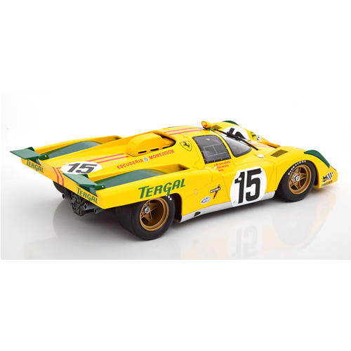 FERRARI 512 M N.15 LE MANS 1971 N.VACCARELLA-JJUNCADELLA 1:18 CMR Classic Model Replicars Auto Competizione Modellino