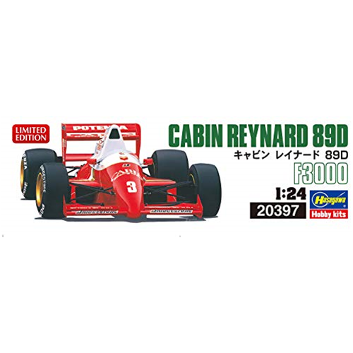 CABIN REYNARD 89D FORMULA 3000 KIT 1:24 Hasegawa Kit Auto Modellino