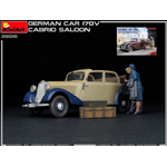 GERMAN CAR 170V CABRIO SALOON KIT 1:35 Miniart Kit Auto Die Cast Modellino
