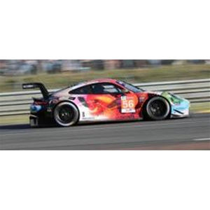 PORSCHE 911 RSR N.56 WINNER LMGTE AM CLASS LE MANS 2019 BERM.-LINSEY-PERFETTI 1:43 Spark Model Auto Competizione Modellino