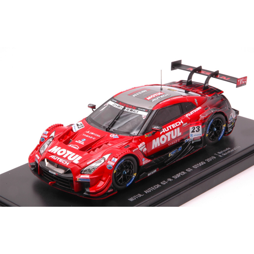 NISSAN GT-R N.23 3rd SUPER GT 500 2019 T.MATSUDA-R.QUINTARELLI 1:43 Ebbro Auto Competizione Modellino