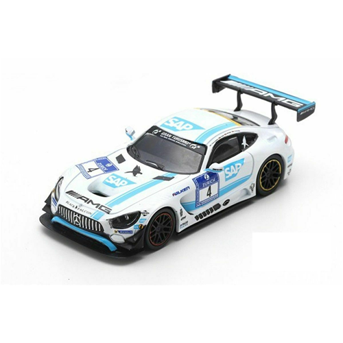 MERCEDES GT3 N.4 WINNER 24 H NURBURGRING 2016 ENGEL-METZGER-SCHNEIDER-CHRISTODOULOU 1:64 Spark Model Auto Competizione Modellino
