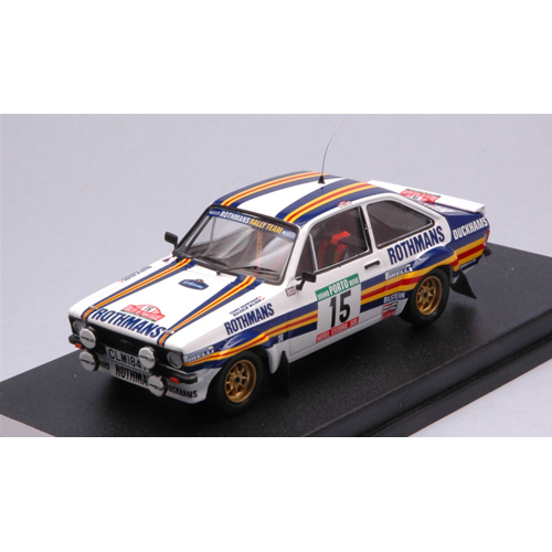 FORD ESCORT MK2 N.15 RALLY OF PORTUGAL 1981 WILSON-HARRYMAN 1:43 Trofeu Auto Rally Modellino