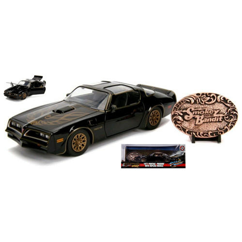 PONTIAC TRANS AM FIREBIRD 1977 SMOKEY & THE BANDIT 1:24 Jada Toys Movie Modellino