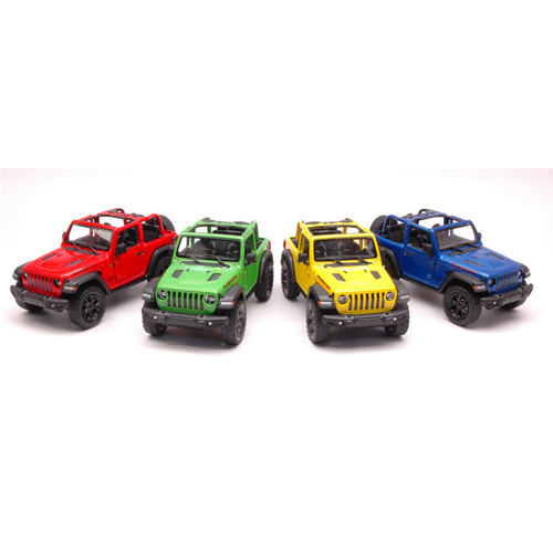 JEEP WRANGLER OPEN TOP cm 12 (1 Modellino a Scelta) 1:28 Kinsmart Modellismo Giocattolo Modellino