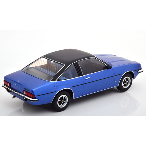 OPEL MANTA B BERLINETTA 1975 METALLIC BLUE/BLACK 1:18 ModelCarGroup Auto Stradali Modellino