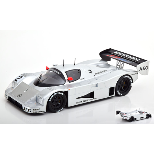 SAUBER C9 N.2 JEREZ TEST 1990 SCHUMACHER-FRENTZEN-WENDLINGER 1:18 Norev Auto Competizione Modellino