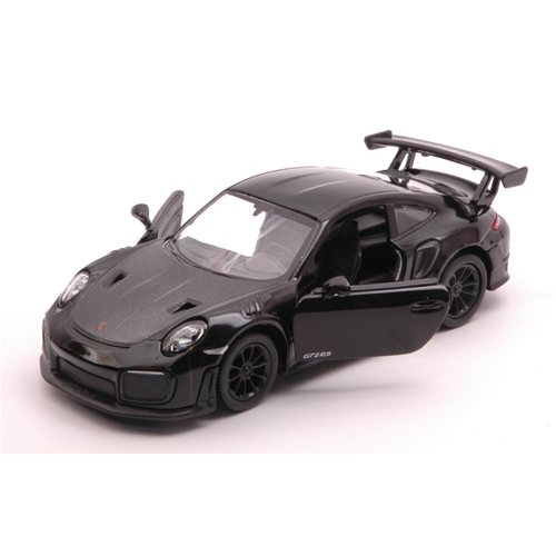 PORSCHE 911 RS GT2 RS (991) BLACK cm12 Kinsmart Modellismo Giocattolo Modellino